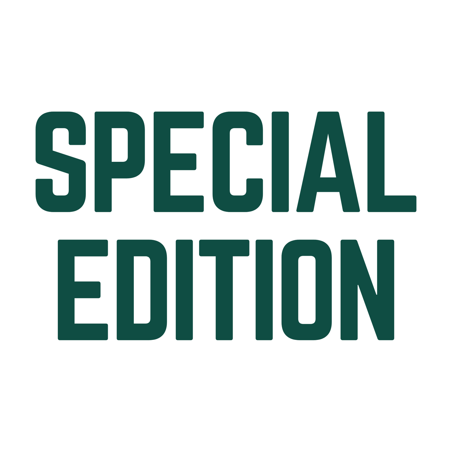 SPECIAL EDITION