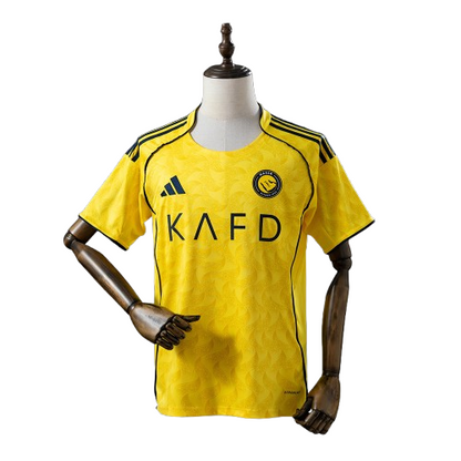 Al-Nassr 2025-26 home Player Version Jersey S-2XL | Short Sleeves