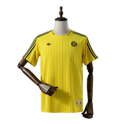 Al-Nassr Terrace Icons T-Shirt Yellow S-2XL | Short Sleeves