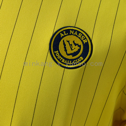 Al-Nassr Terrace Icons T-Shirt Yellow S-2XL | Short Sleeves