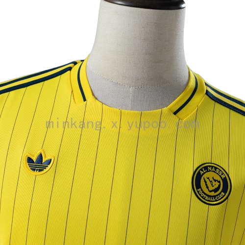 Al-Nassr Terrace Icons T-Shirt Yellow S-2XL | Short Sleeves