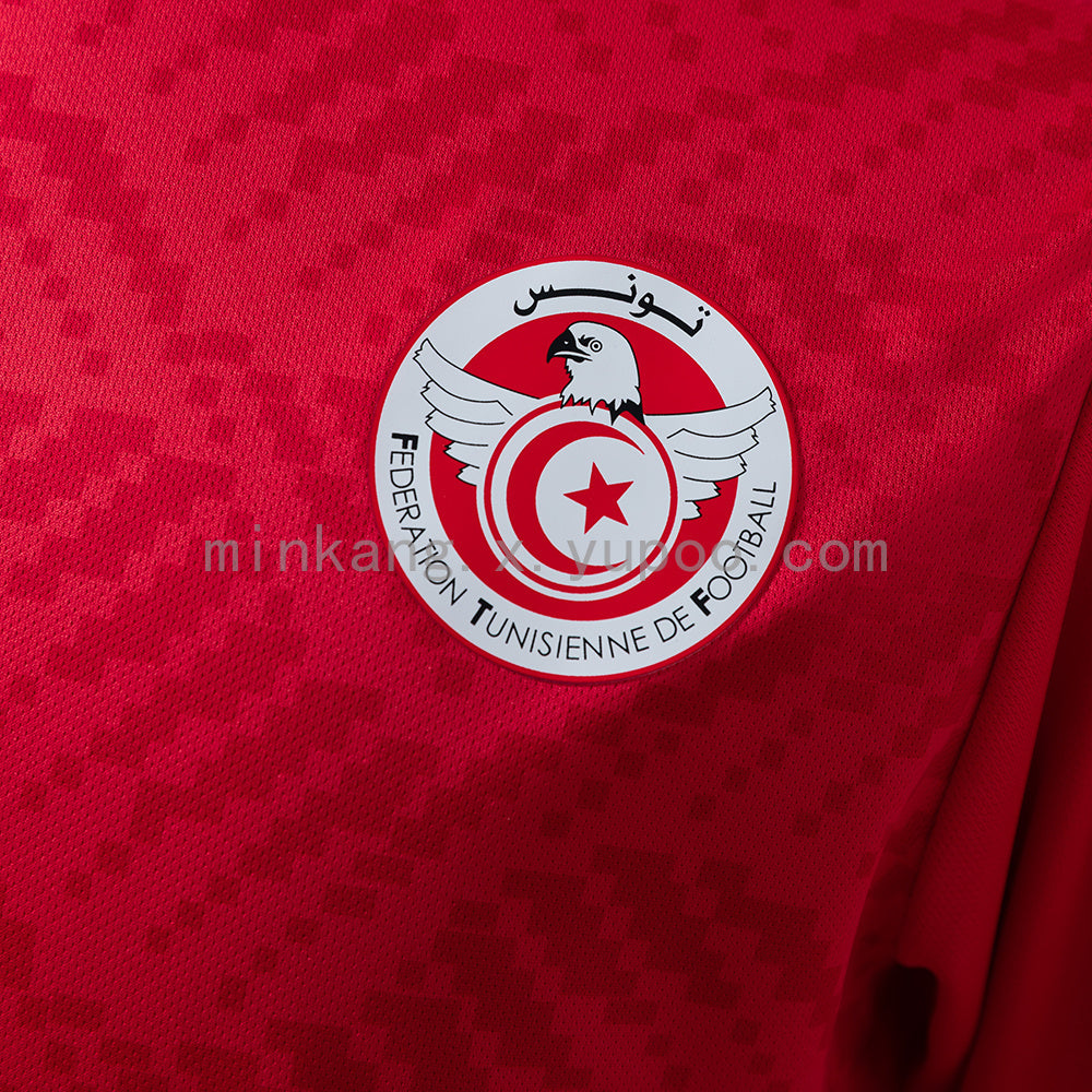 Tunisia FIFA World Cup 2026 Home Jersey S-2XL | Short Sleeves