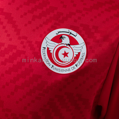 Tunisia FIFA World Cup 2026 Home Jersey S-2XL | Short Sleeves