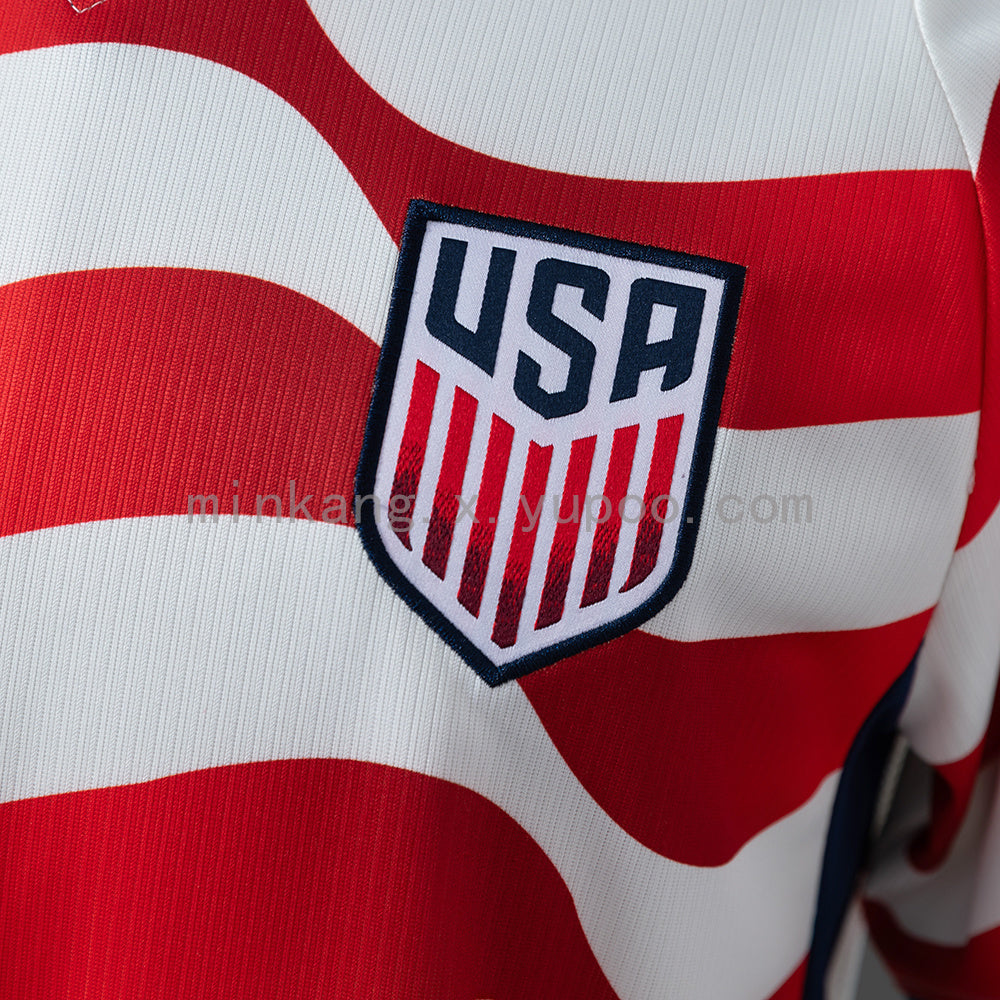 USA FIFA WORLD CUP 2026 HOME JERSEY PLAYER VERSION S-3XL | Short Sleeves