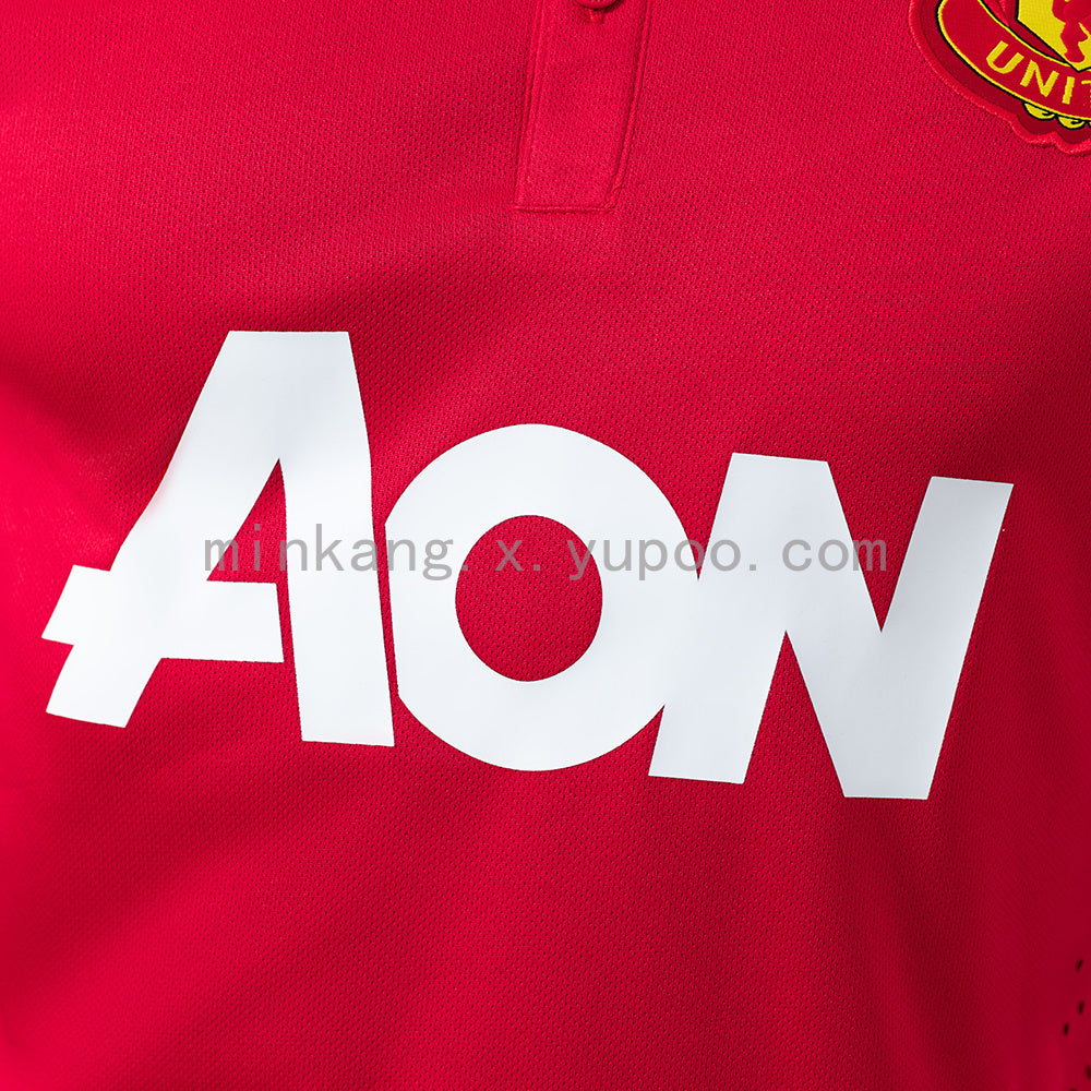 Manchester United  Retro 2013/14 Player Version Home Jersey S-3XL | Short Sleeves