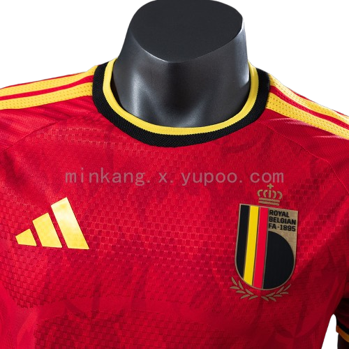 Belgium FIFA World Cup 2026 Home Player Version Jersey S-3XL | Short Sleeves