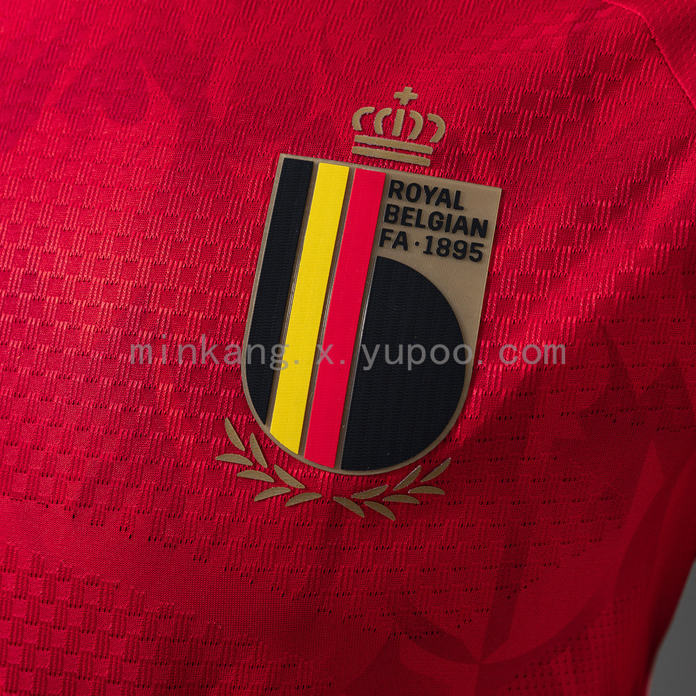 Belgium FIFA World Cup 2026 Home Player Version Jersey S-3XL | Short Sleeves