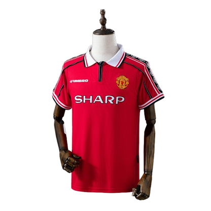 Manchester United Retro 1998/99 Home S-2XL | Short Sleeves